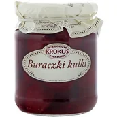Zdrowa żywność - Krokus Buraki Buraczki Kulki Marynata 470g - Krokus smaknatury-KROBURKULKI50 - miniaturka - grafika 1