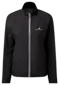 Kurtki i kamizelki sportowe damskie - RONHILL Kurtka biegowa damska CORE JACKET all black - miniaturka - grafika 1