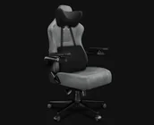 Fotele i krzesła biurowe - Fotel Biurowy YUMISU 2049 Materiał CLOUD/BLACK - D-CROSS - miniaturka - grafika 1