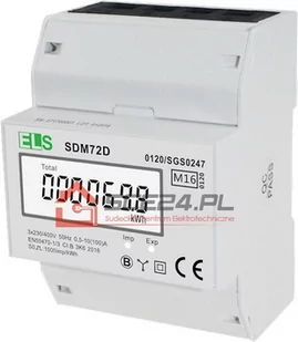 LICZNIK 3 FAZOWY SDM72D MID - Liczniki energii elektrycznej - miniaturka - grafika 1