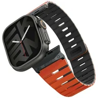 Akcesoria do smartwatchy - Pasek Skinarma Gemini do Apple Watch 49/46/45/44 mm pomarańczowy - miniaturka - grafika 1