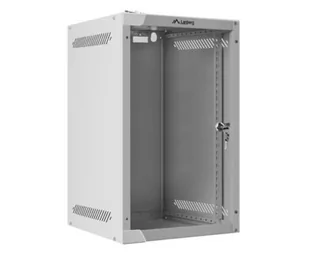 Lanberg Wisząca 10" 9U 280x310mm (szara) - Szafy rack - miniaturka - grafika 1