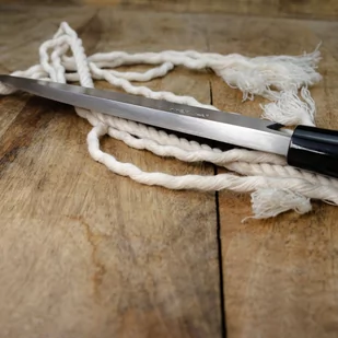 Ittetsu Forge Shirogami#2 Nóż Deba 16,5 cm - Noże kuchenne - miniaturka - grafika 4