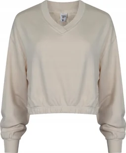 REEBOK - BLUZA DAMSKA CL RBK ND FT CREW HS4737 bluza krótki fason kremowa - Bluzy damskie REEBOK - BLUZA DAMSKA CL RBK ND FT CREW HS4737 bluza krótki fason kremowa - Bluzy damskie - miniaturka - grafika 1