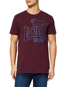 Koszulki męskie - Lonsdale T-shirt długi zestaw - Vintage Oxblood - l - miniaturka - grafika 1