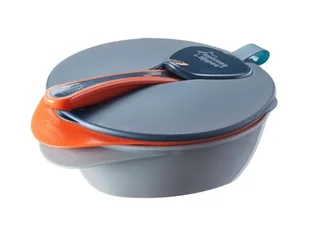 467188 MISKA X 2 Z ŁYŻ. POKR. TRÓJK PODST Tommee Tippee - Miseczki i talerzyki dla dzieci - miniaturka - grafika 1
