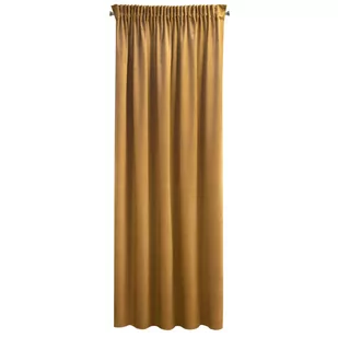 Pierre cardin Zasłona Sibel 140x270 na taśmie Miodowa ex-pier-zas-sibel-140x270-t-miód - Zasłony - miniaturka - grafika 1