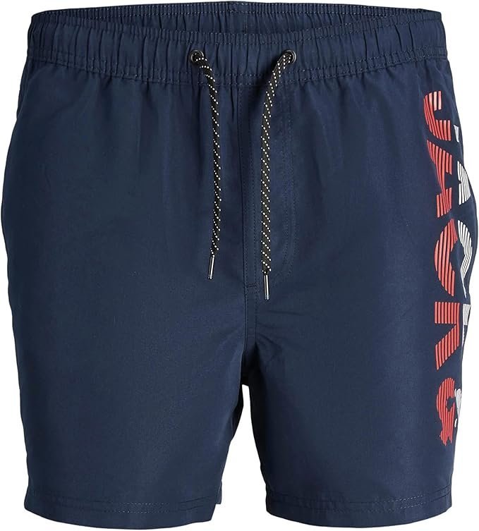 JACK & JONES SPODENKI KĄPIELOWE MĘSKIE L GRANATOWE