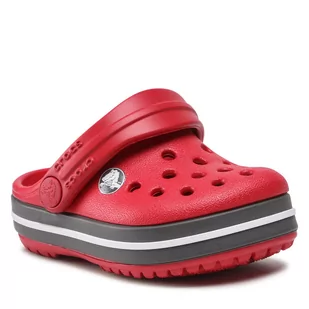 Crocs Klapki Crocband Clog T 207005 Pepper/Graphite - Klapki i japonki damskie - miniaturka - grafika 1