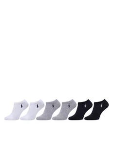 Polo Ralph Lauren Zestaw 6 par niskich skarpet dziecięcych 448974578001 Kolorowy - Skarpetki dla dzieci - miniaturka - grafika 1