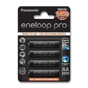Panasonic ENELOOP PRO AA 2450 mAh 500CYKLI 4SZT 154018 - Baterie i akcesoria - miniaturka - grafika 8