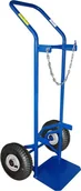 Wózki magazynowe - WiZ Wózek dwukołowy ręczny do przewozu butli gazowych 2K-SPW1-c - miniaturka - grafika 1