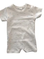 Rampersy - PINOKIO RAMPERS LOVELY DAY BABY BLUE ECRU AUTKA 80 - miniaturka - grafika 1