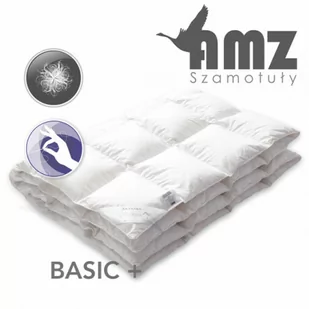 Kołdra całoroczna BASIC PLUS PUCH GĘSI 70% AMZ 220x240  niestandardowy - Kołdry - miniaturka - grafika 1