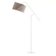 Lampy stojące - Nowoczesna lampa podłogowa, Colma, 77x170 cm, beżowy klosz - miniaturka - grafika 1