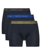 Majtki męskie - Tommy Hilfiger Komplet 3 par bokserek UM0UM02765 Granatowy - miniaturka - grafika 1