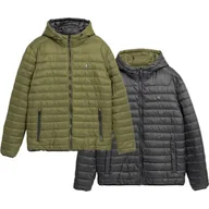 Kurtki i kamizelki sportowe męskie - Kurtka puchowa dwustronna męska 4FAW23TDJAM242 4F - miniaturka - grafika 1