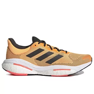 Buty sportowe męskie - Buty adidas Solarglide 5 GX5470 - pomarańczowe - grafika 1