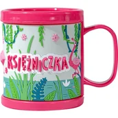 Kubki dla dzieci - Plastikowy kubek Ksi����niczka - miniaturka - grafika 1