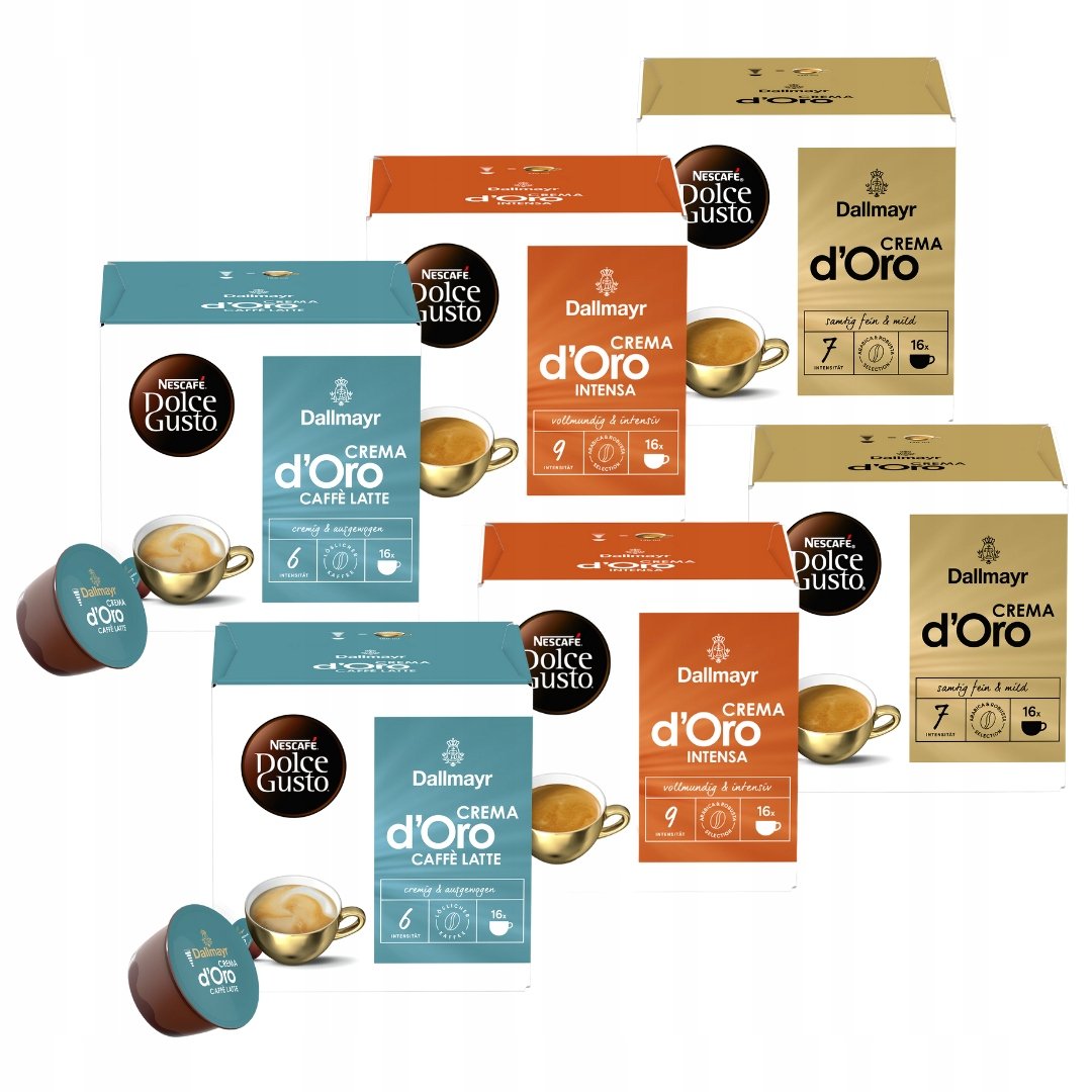 Kawa Dallmayr Nescafe Dolce Gusto Crema Intensa 96 kapsułek