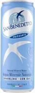 Desery dla dzieci - Musująca Woda Mineralna w Puszce San Benedetto 330ml - Włoski Klasyk - miniaturka - grafika 1