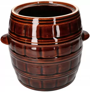 Beczka Kamionkowa Ceramiczna 5L Garnek Do Kiszenia - Beczki - miniaturka - grafika 1