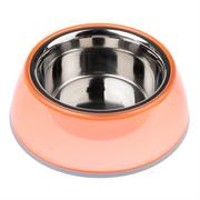 Miski dla psów - TIAKI Antypoślizgowa miska, przezroczysta pomarańczowa - 850 ml, Ø 21 cm - miniaturka - grafika 1