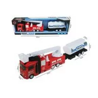 Samochody i pojazdy dla dzieci - Wóz strażacki z przyczepą (światło + dźwięk) H13266 Hipo - miniaturka - grafika 1