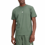 Koszulki męskie - Koszulka New Balance MT31504DON - zielona - miniaturka - grafika 1