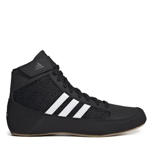 Buty bokserskie adidas HVC Shoes AQ3327 Czarny - Kimona, stroje i obuwie - miniaturka - grafika 1