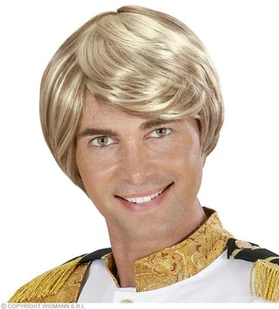 Peruka Męska Nick Blond - Dodatki do strojów karnawałowych - miniaturka - grafika 1