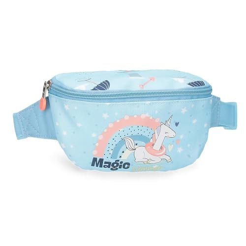 Enso Magic Summer Saszetka Niebieski 17x11x6,5 cm Poliester, Niebieski, Talla única, saszetka nerka