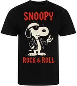 Koszulki męskie - Koszulka Męska Nadruk Rockowa Snoopy Dla Taty Męża Prezent Premium M - miniaturka - grafika 1
