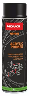 NOVOL ACRYLIC PRIMER PODKŁAD AKRYLOWY CZARNY 0,5L - Chemia warsztatowa - miniaturka - grafika 1