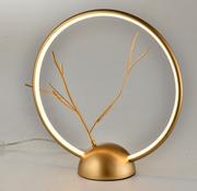 Lampy stojące - Candellux Lampa Stołowa Davos 1 Złoty 50533052 - miniaturka - grafika 1