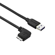 Kable komputerowe i do monitorów - StarTech USB3AU1MLS kabel USB 1 m USB 3.2 Gen 1 (3.1 Gen 1) USB A Micro-USB B Czarny - miniaturka - grafika 1