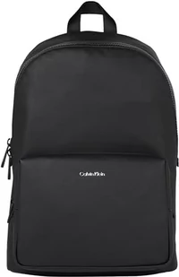 Calvin Klein Męskie plecaki Must Campus BP, Ck Black Pique, rozmiar Amazon, Ck Czarna Pika - Plecaki - miniaturka - grafika 1