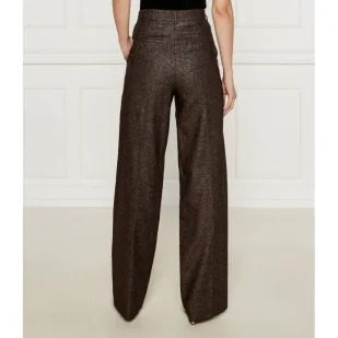 Marella Spodnie | flare fit | z dodatkiem wełny - Spodnie damskie - miniaturka - grafika 1