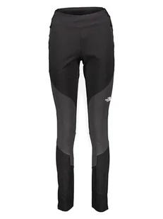 The North Face Spodnie softshellowe w kolorze czarno-szarym - Spodnie sportowe damskie - miniaturka - grafika 1