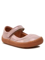 Buty dla dziewczynek - Froddo Półbuty Barefoot Mary J G3140184-4 M Różowy - miniaturka - grafika 1
