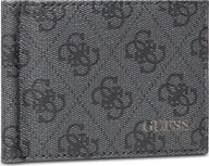 Portfele - Guess Guess, Vezzola, Wallet, Coin Holder, Black, Unisex Unisex - miniaturka - grafika 1