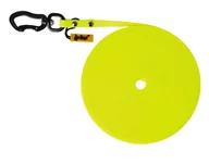 Smycze dla psów - DINGO Smycz Treningowa bez rączki Flex Honey 1 cm x 10 m - żółta - miniaturka - grafika 1