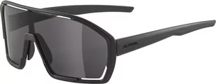 Alpina Okulary na rower BONFIRE kolor ALL BLACK MATT szkło BLACK Cat.3 FOGSTOP new 2022 - Okulary przeciwsłoneczne - miniaturka - grafika 1
