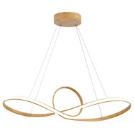 Lampy sufitowe - Reality Lampa wisząca LED Arlena 40W 2700-6000K 3200lm brązowa - miniaturka - grafika 1