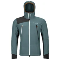 Kurtki męskie - Kurtka męska Ortovox Pala Hooded Jacket M Rozmiar: L / Kolor: niebieski/szary - miniaturka - grafika 1