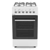 Kuchenki gazowo-elektryczne - Smith&Brown SFE-SC411-WPY32 - miniaturka - grafika 1