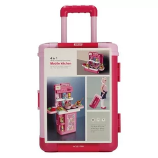 Kuchnia 4W1 w walizce akcesoria MEGA CREATIVE 482425 - Zabawki AGD Kuchnia 4W1 w walizce akcesoria MEGA CREATIVE 482425 - Zabawki AGD - miniaturka - grafika 1