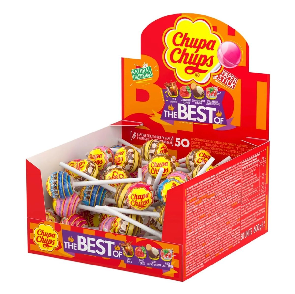 CHUPA CHUPS 50SZT THE BEST (8410031946079)