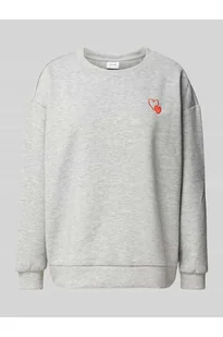 Bluza z wyhaftowanym motywem model REFLECT - Vila - Bluzy damskie - miniaturka - grafika 1