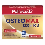 Witaminy i minerały - Laboratoria PolfaŁódź Osteomax D3 + K2, 60 tabletek - miniaturka - grafika 1